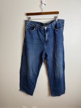 Banana Republic High Rise Barrel Jeans Size 33 short